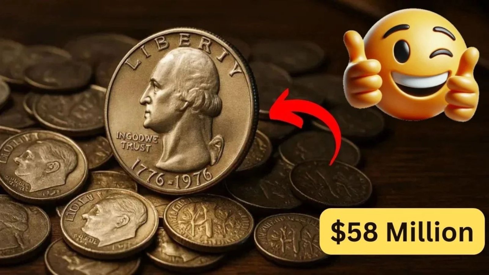 Rare Dimes And A Bicentennial Quarter