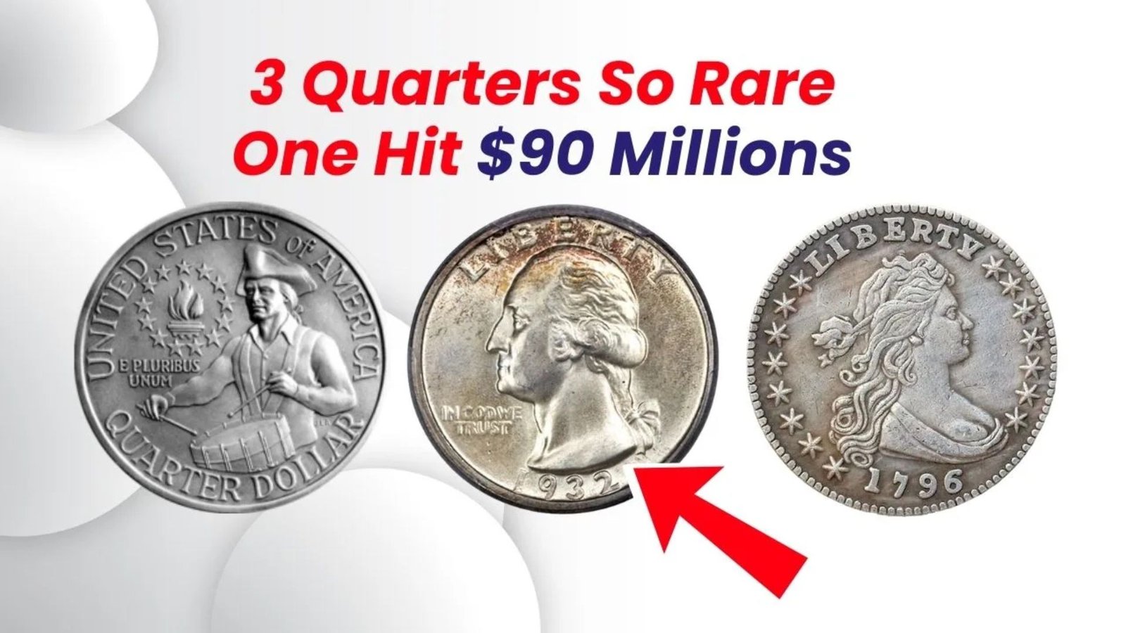 3 Quarters So Rare They Sold for Millions – One Hit $90 Millions